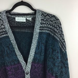 Vintage Men’s Cardigan Sweater